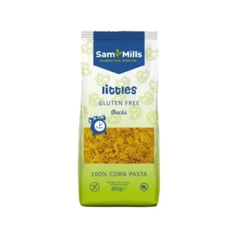 PASTA SIN GLUTEN SAM MILLS PARA NIÑOS (PATOS) 300GR