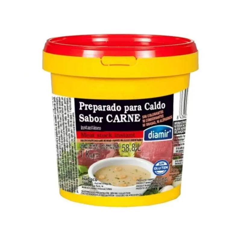 PREPARADO PARA CALDO SABOR CARNE 1KG DIAMIR
