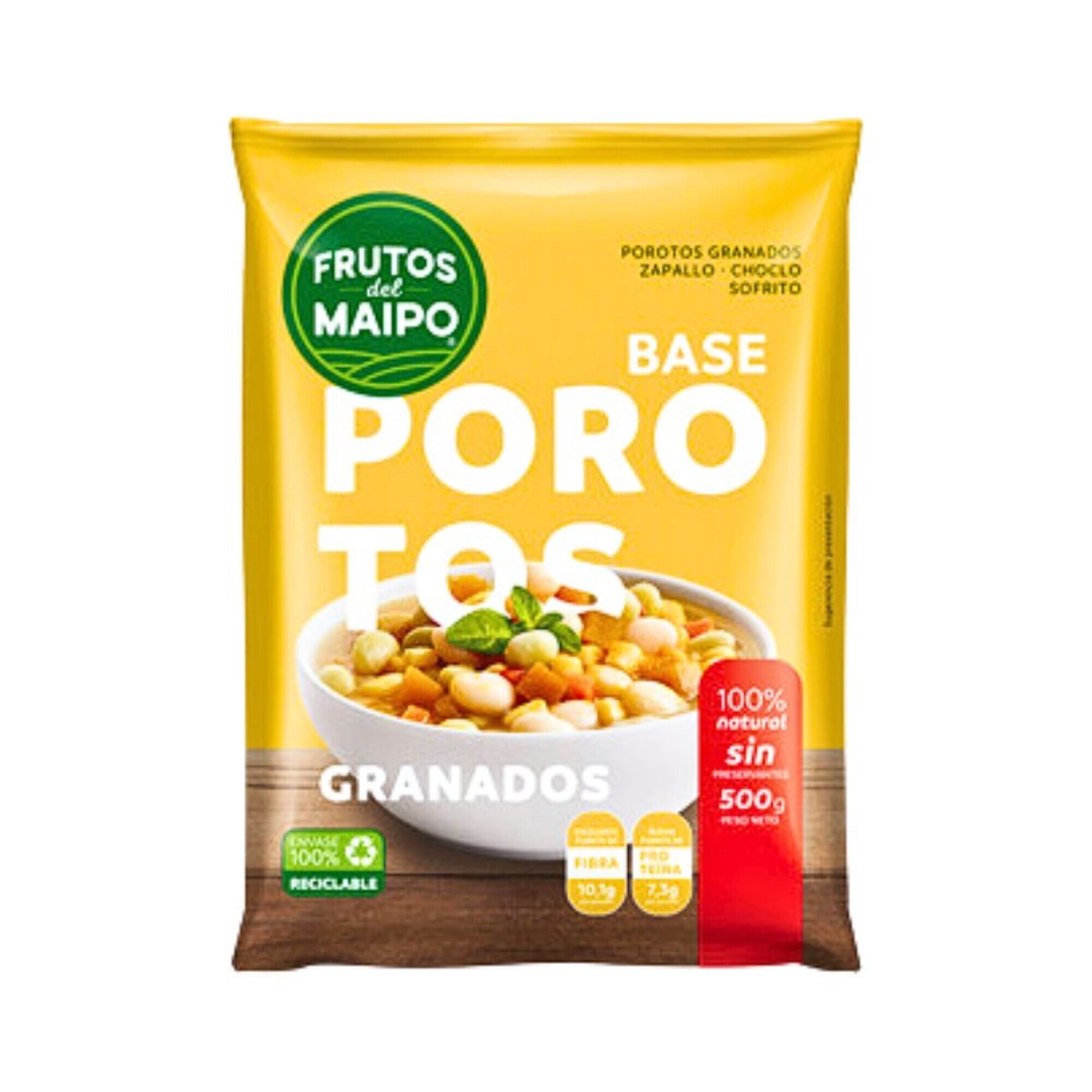 BASE DE POROTOS FRUTOS DEL MAIPO 500GR