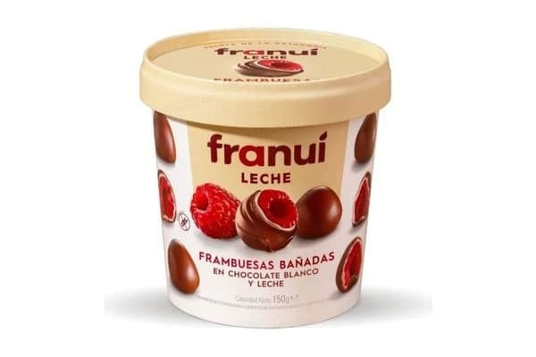 FRANUI FRAMBUESA CHOCOLATE CON LECHE 150 GRS