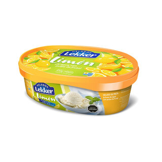 HELADO LEKKER DE FRUTAS LIMON 900ML