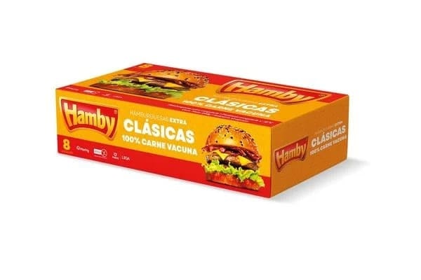 HAMBURGUESAS HAMBY X8 668 GRS