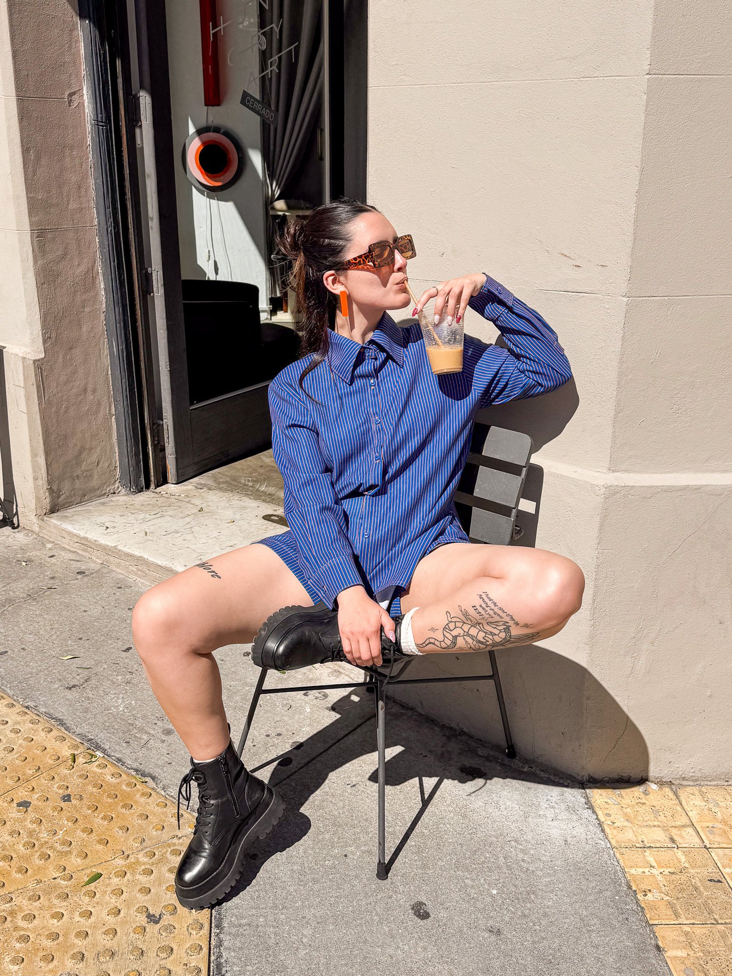 Camisa Duna Print Stripes