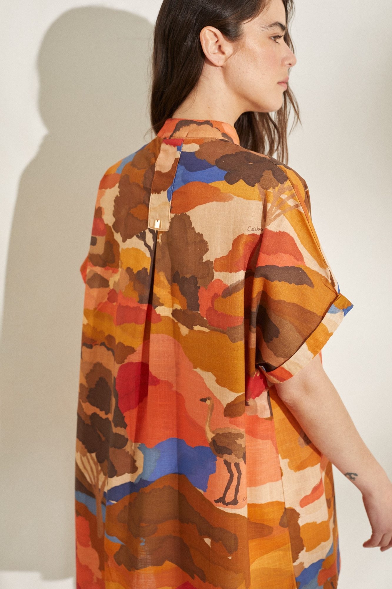 Vestido Japon Print
