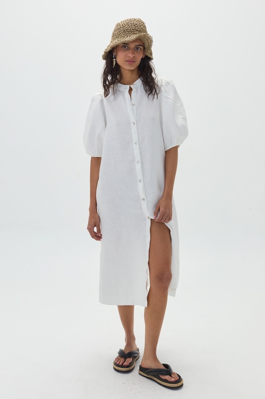 Vestido Bubble - Blanco