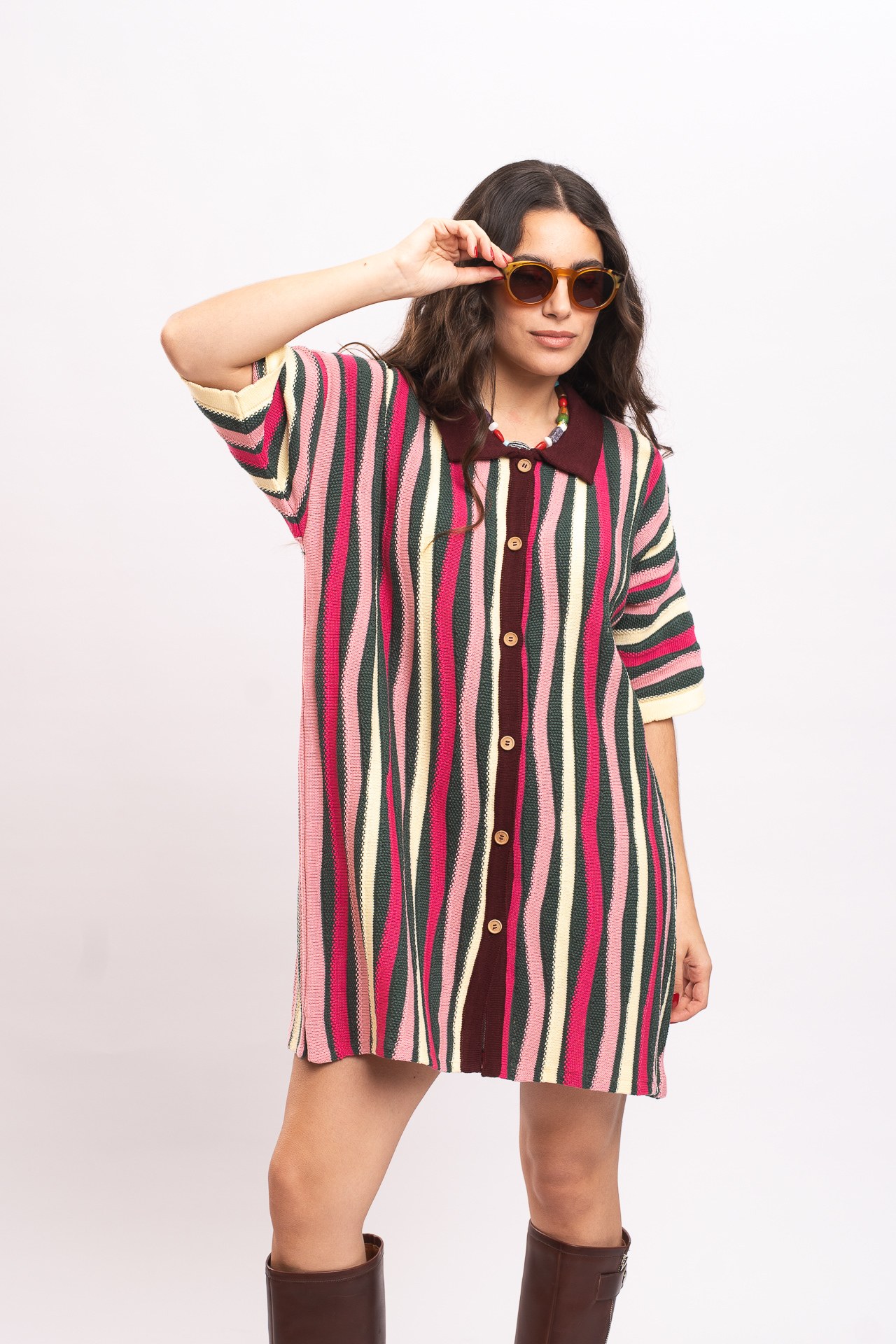 Vestido Camisola Pixel