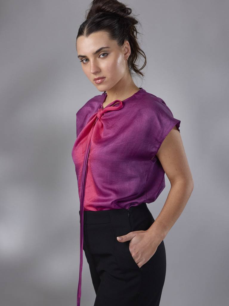 BLUSA HIEDRA SEDA VEGETAL ANA LIVNI