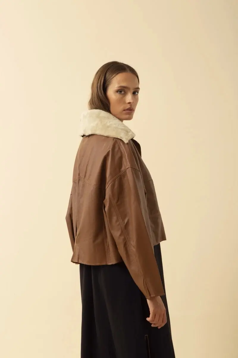 Campera Bruma Couro
