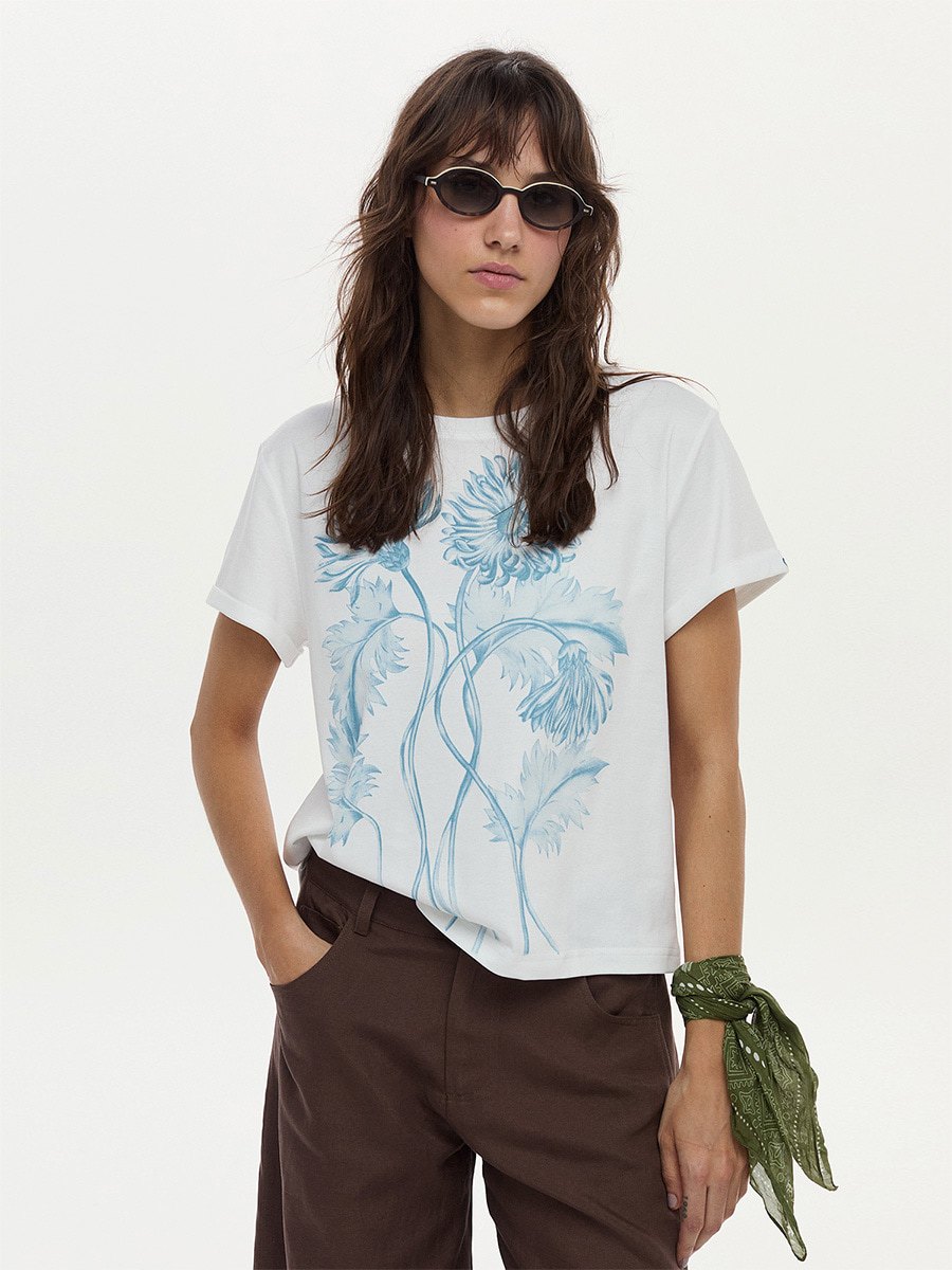 Remera Flora