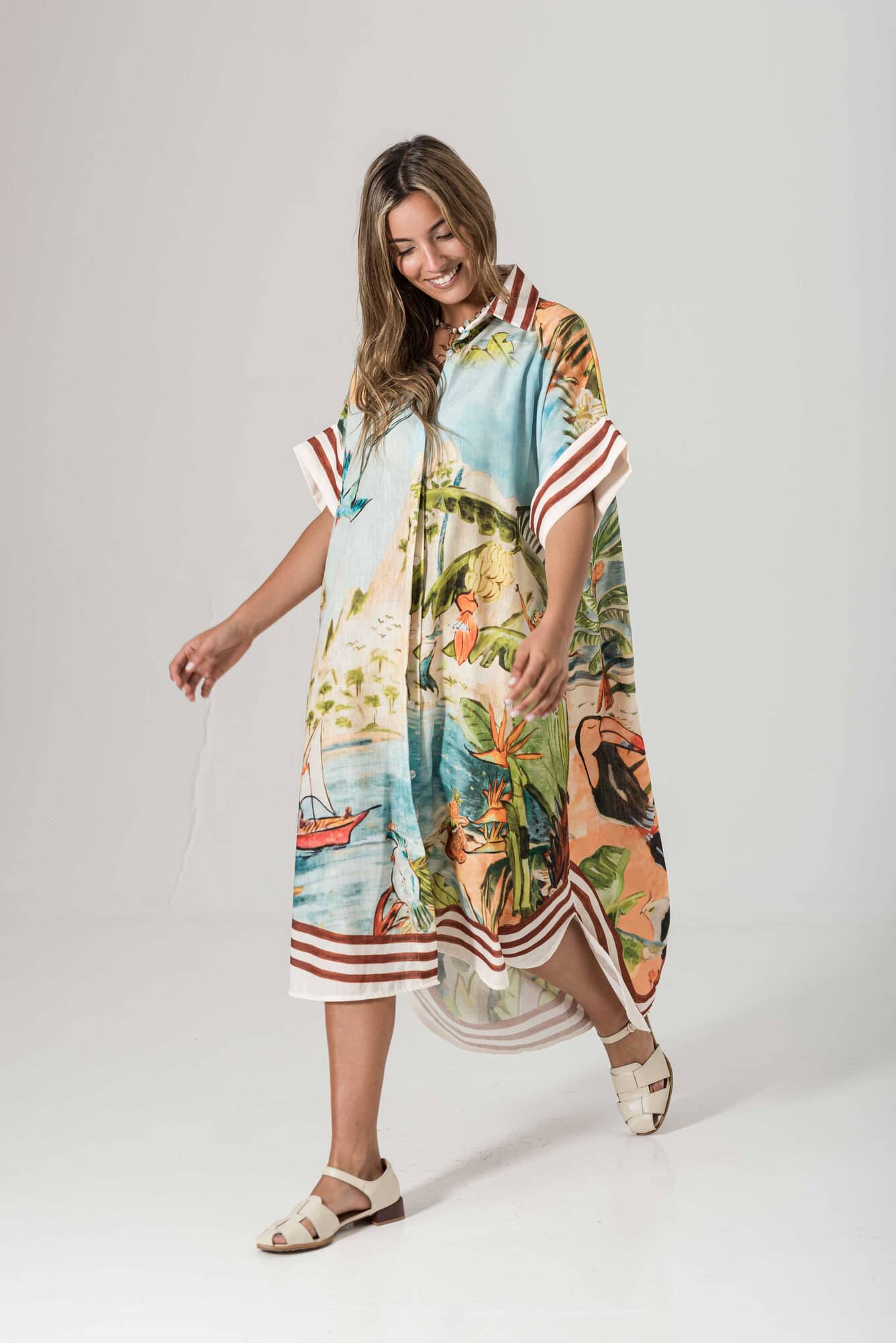 Vestido Camisero Isla Grande