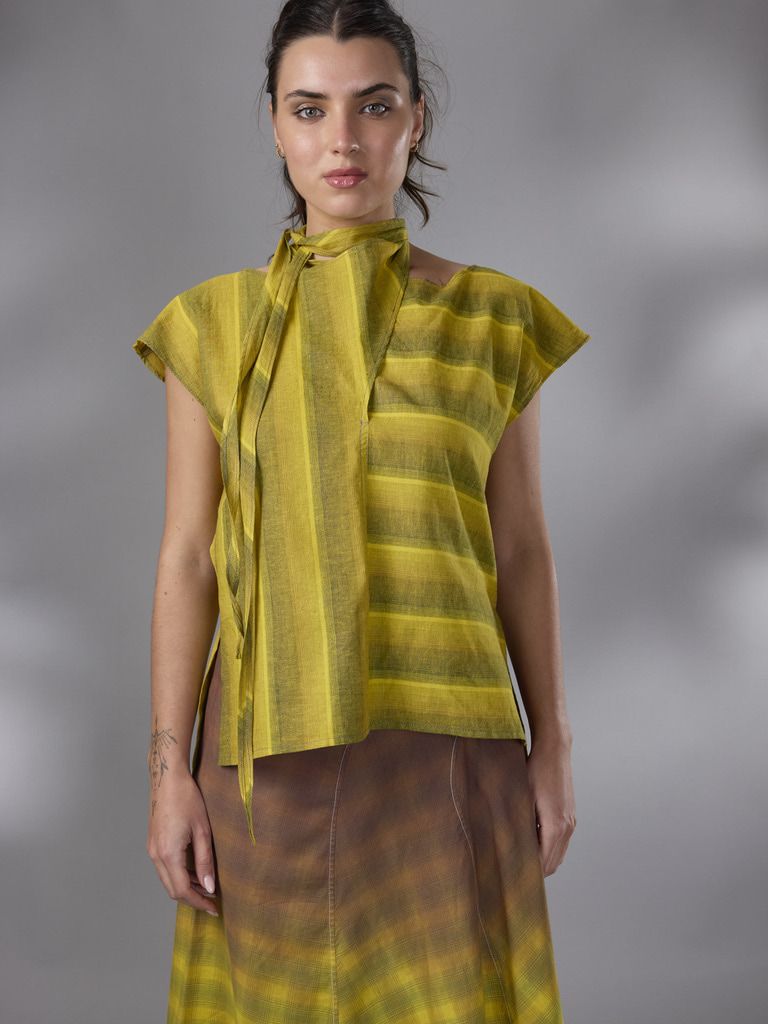 BLUSA HIEDRA LINO by ANA LIVNI