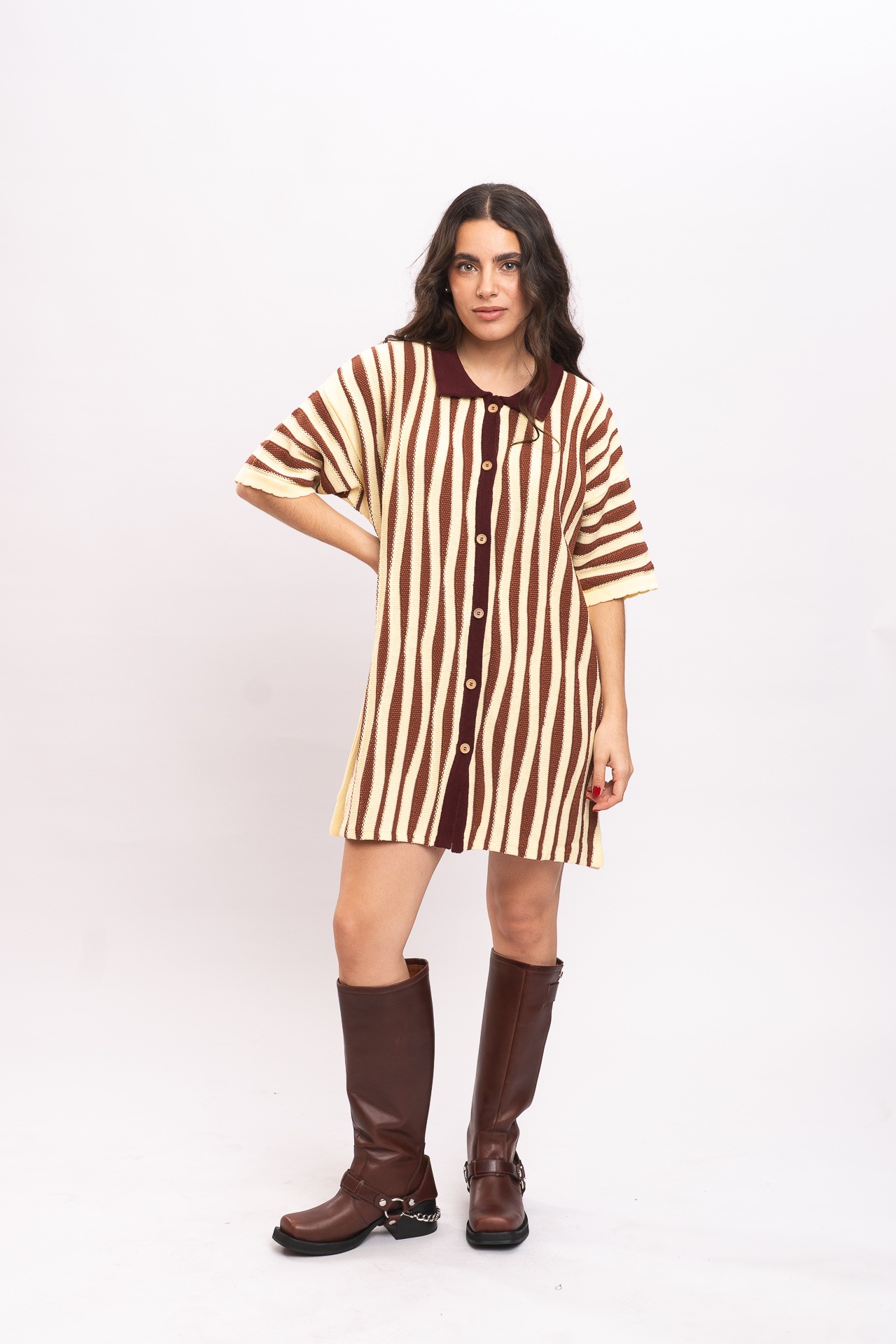 Vestido Camisola Pixel