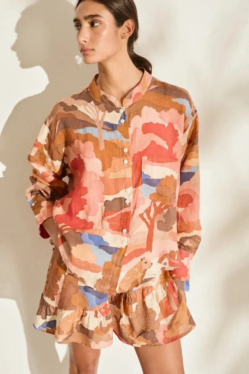 Camisa Remo Print