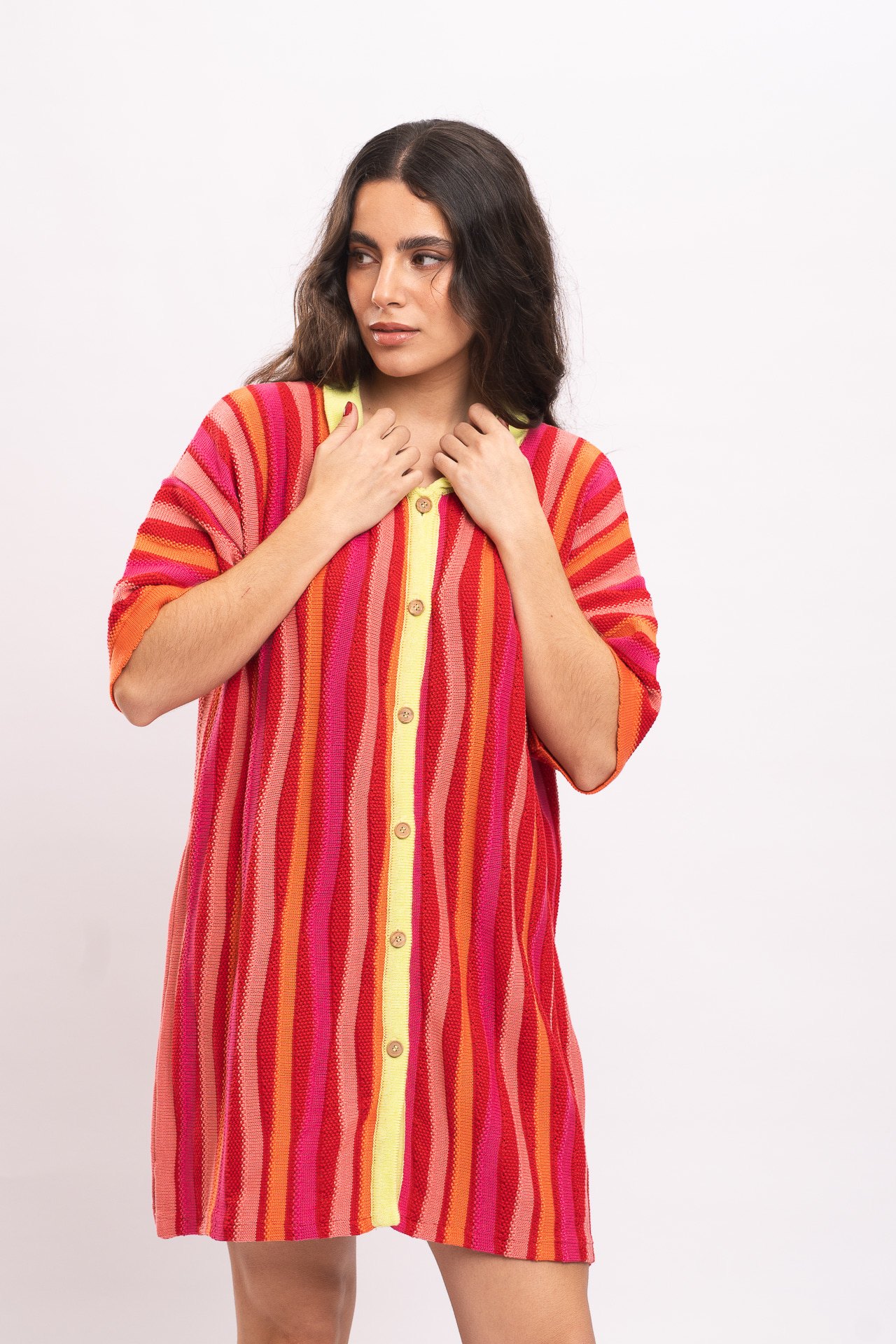 Vestido Camisola Pixel