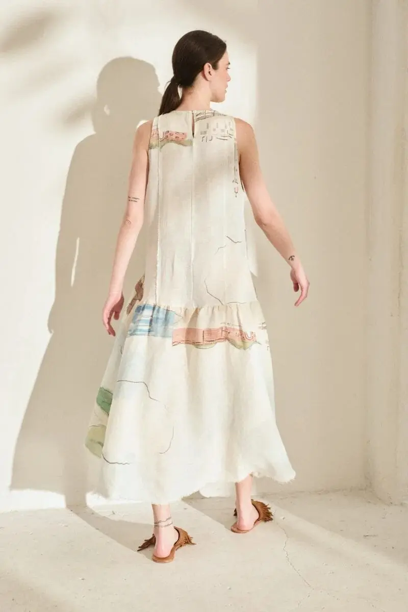 Vestido Terra Print