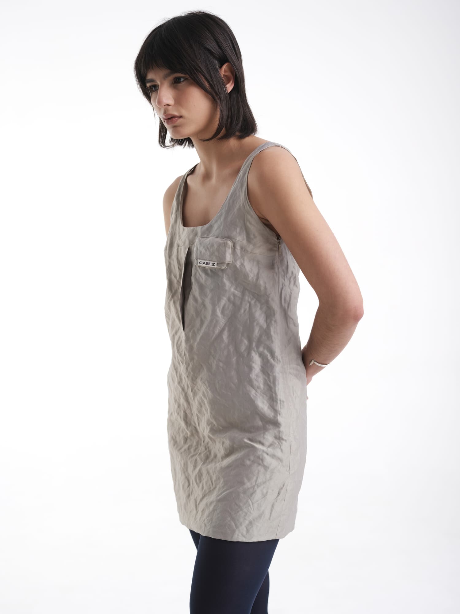 Vestido mini pocket