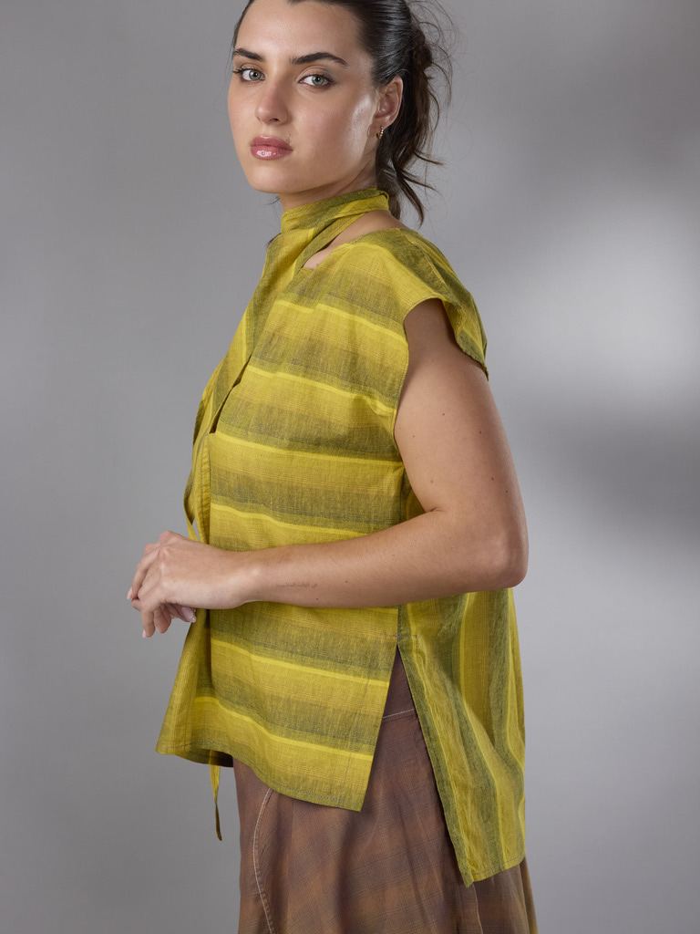 BLUSA HIEDRA LINO by ANA LIVNI