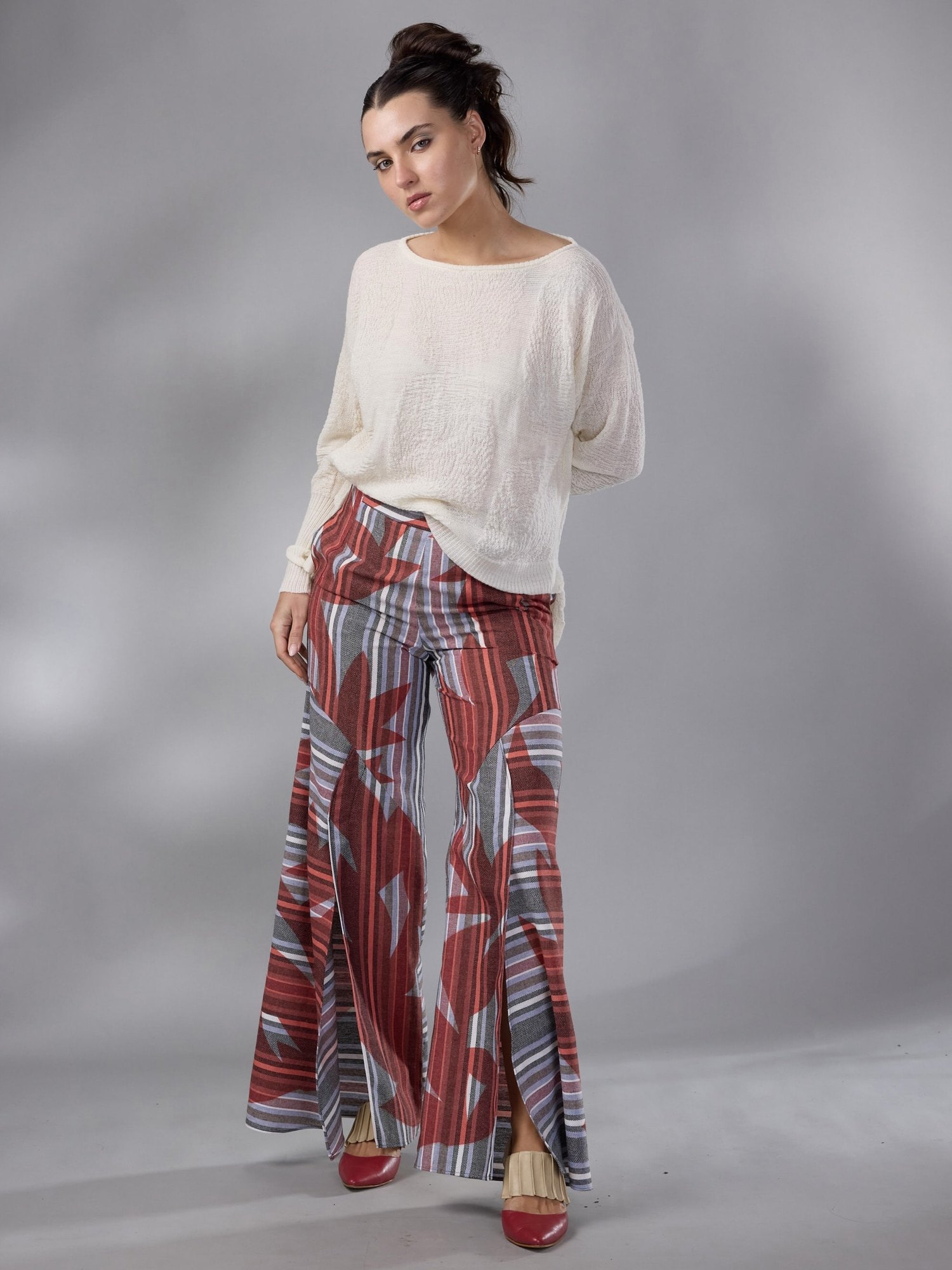 PANTALON BOTANICO ESTAMPADO by ANA LIVNI