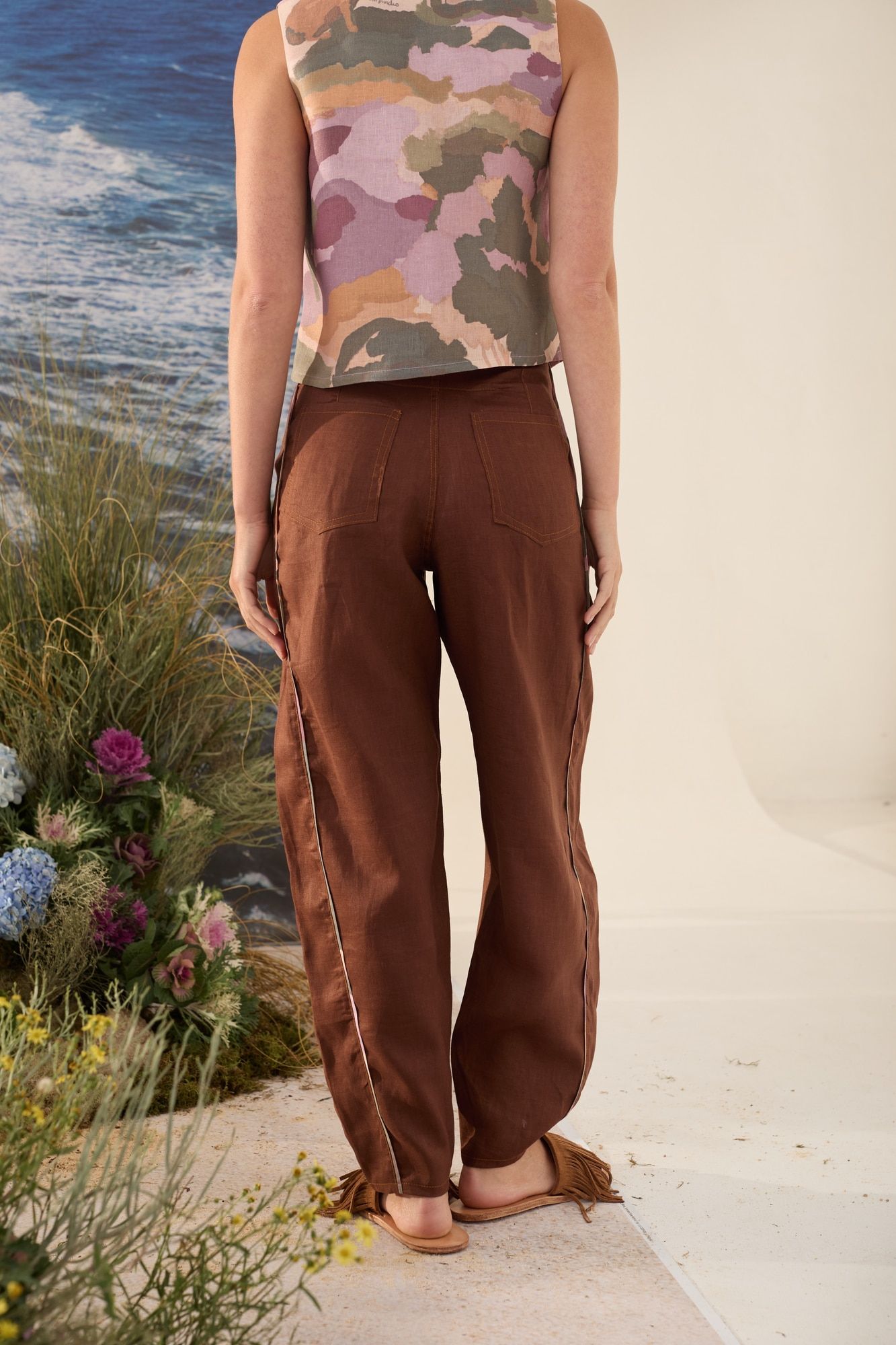 Pantalon Barrel Lines