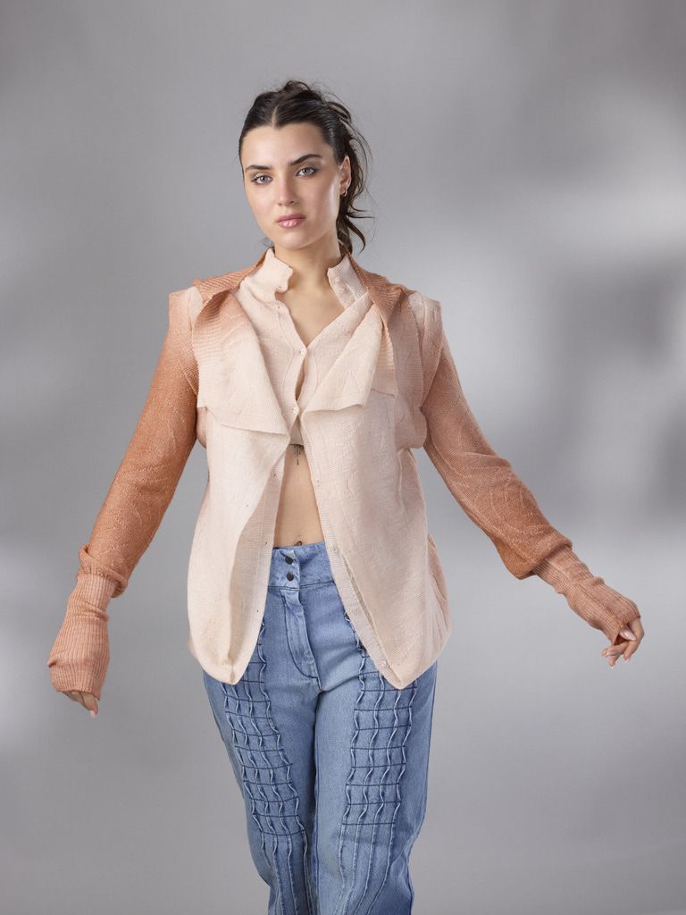 SACO SILVESTRE LANA MERINO by ANA LIVNI