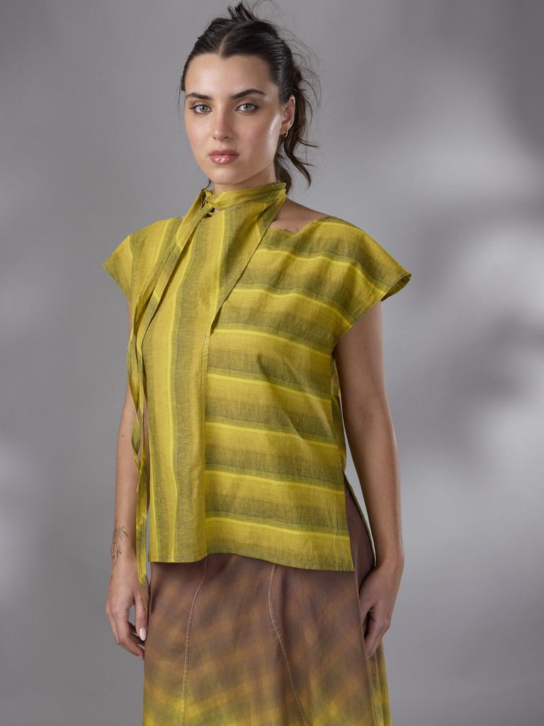 BLUSA HIEDRA LINO by ANA LIVNI