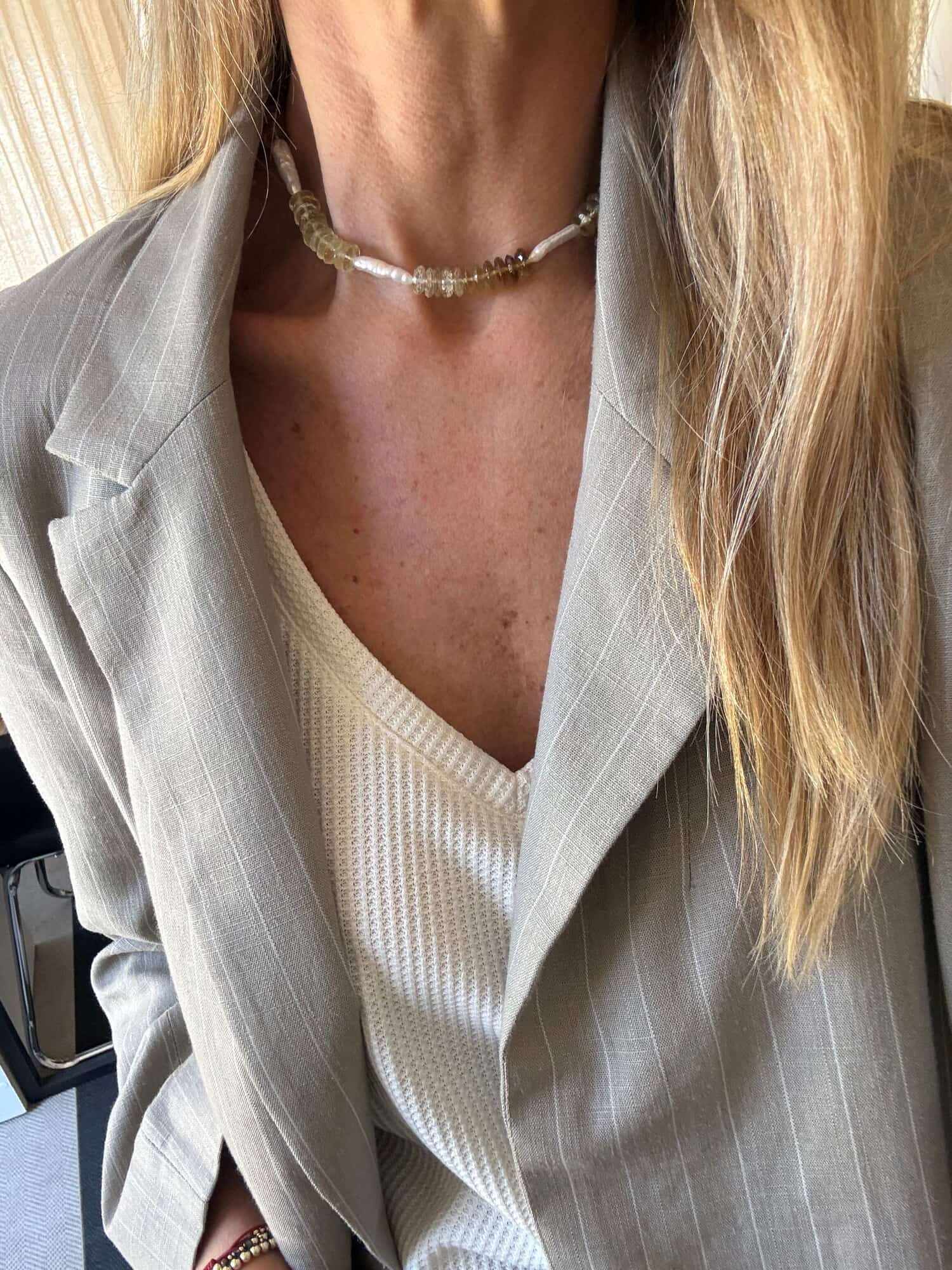 COLLAR CITRINO