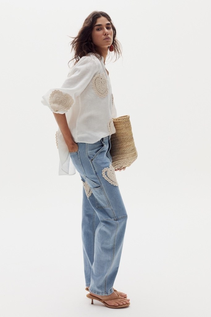 Pantalón Ambar Cuore en Denim - Sky Blue