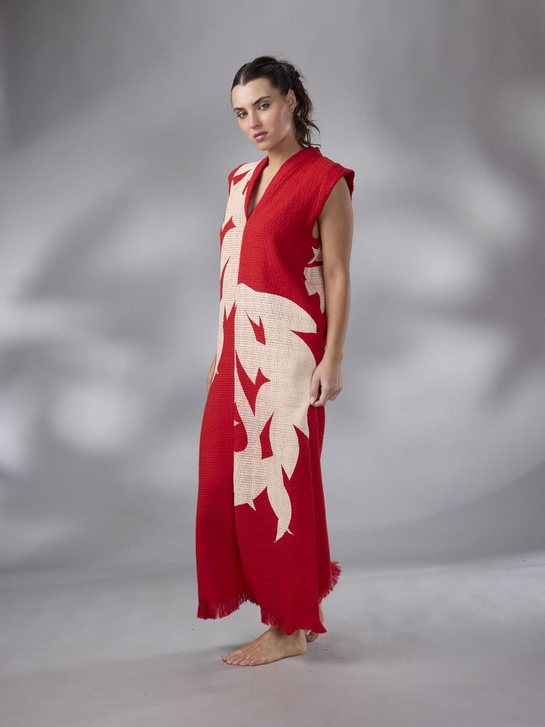 VESTIDO FLORA ALGODON ESTAMPADO by ANA LIVNI