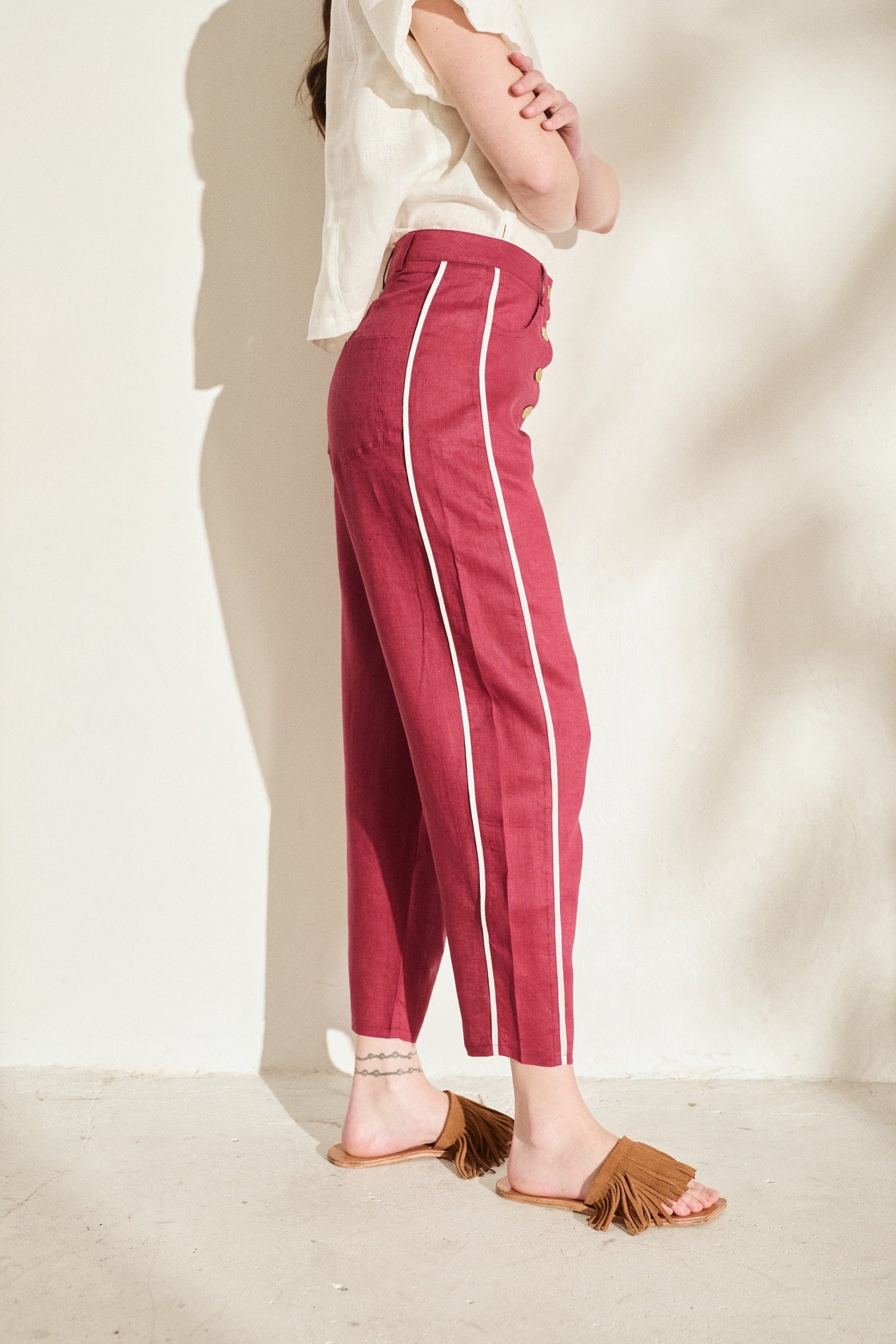 Pantalon Barrel Lines