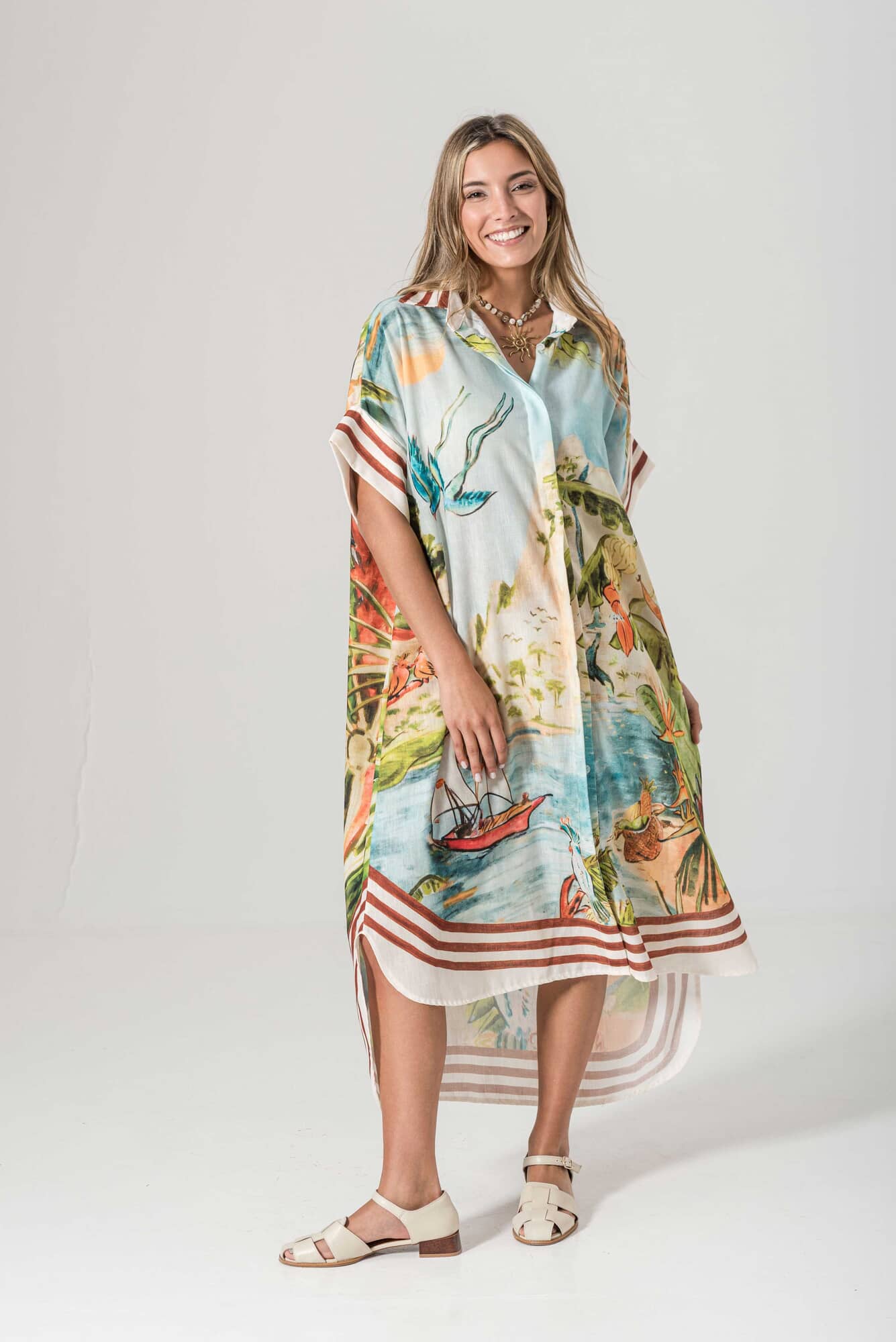 Vestido Camisero Isla Grande