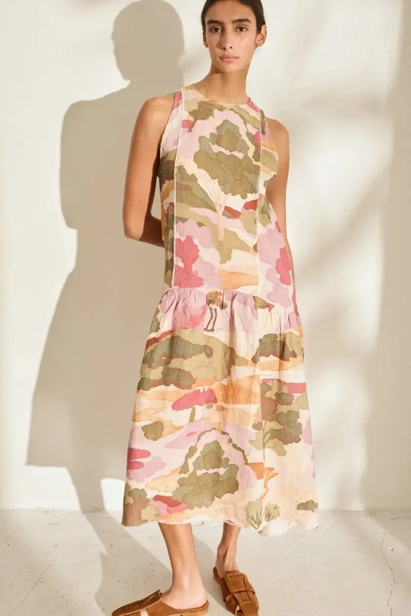 Vestido Terra Print