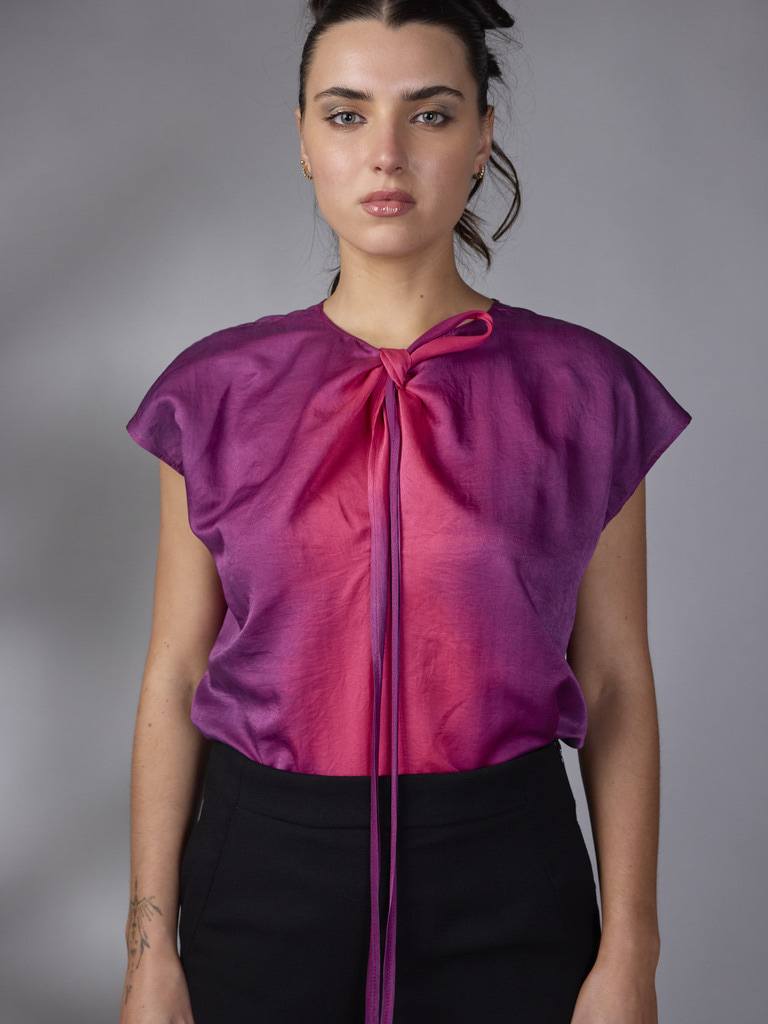 BLUSA HIEDRA SEDA VEGETAL ANA LIVNI