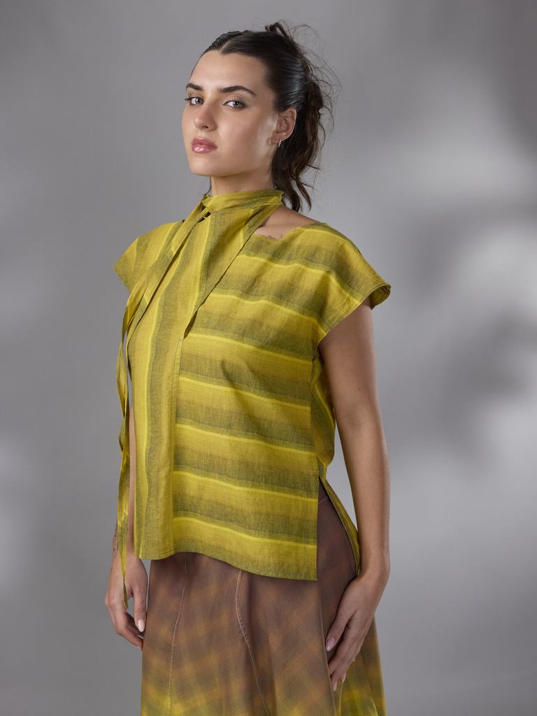 BLUSA HIEDRA LINO by ANA LIVNI