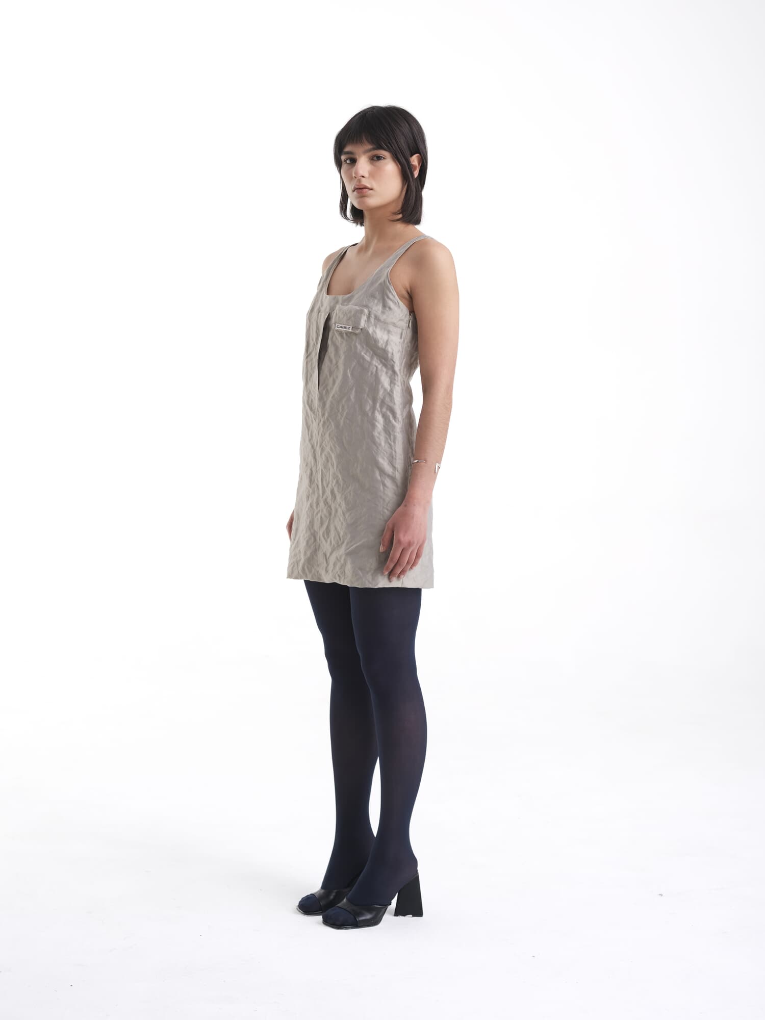 Vestido mini pocket