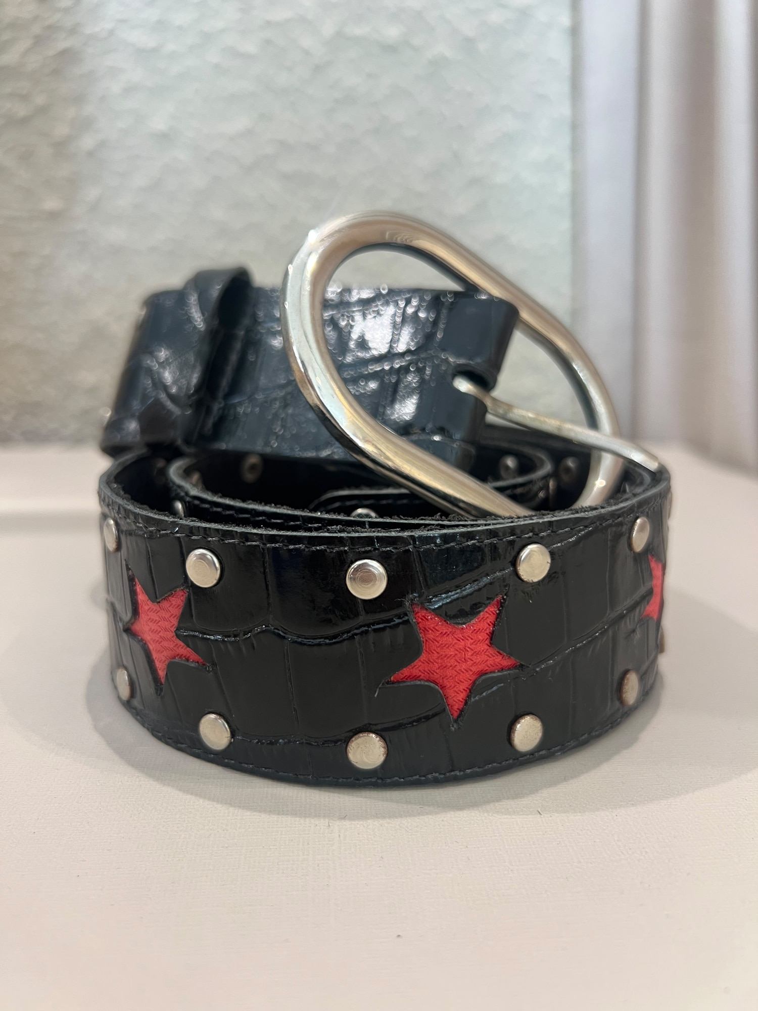 Rolling Leather Belt