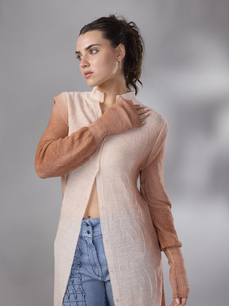 SACO SILVESTRE LANA MERINO by ANA LIVNI