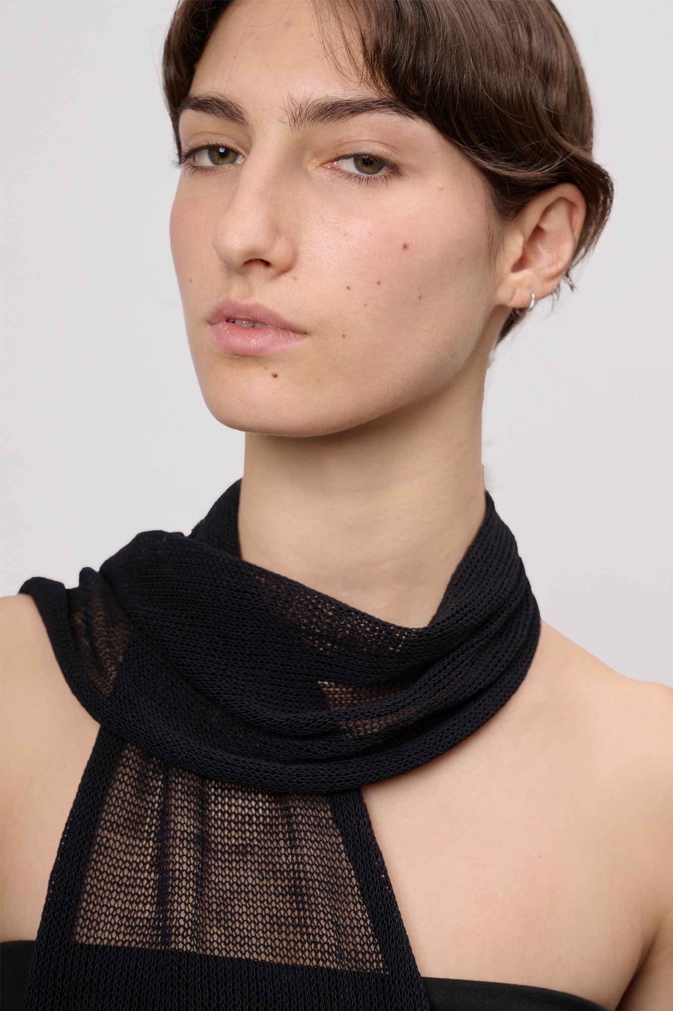 Foulard tejido en lino