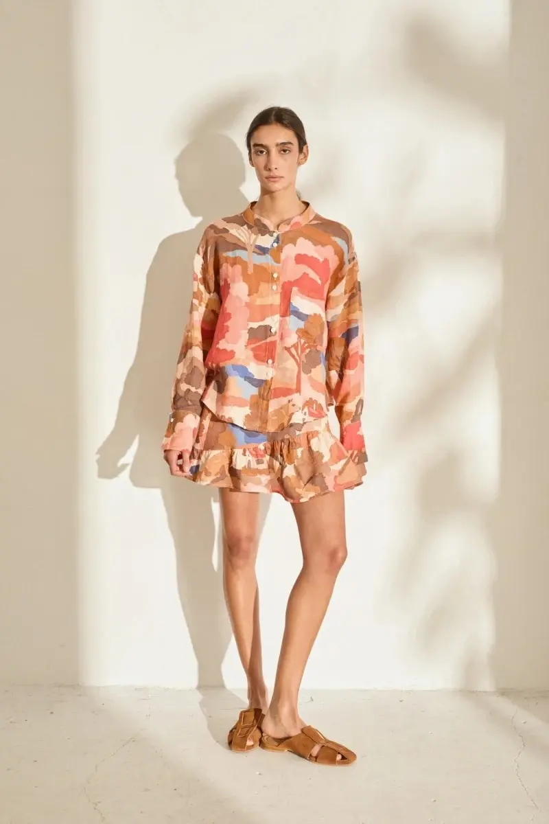 Camisa Remo Print