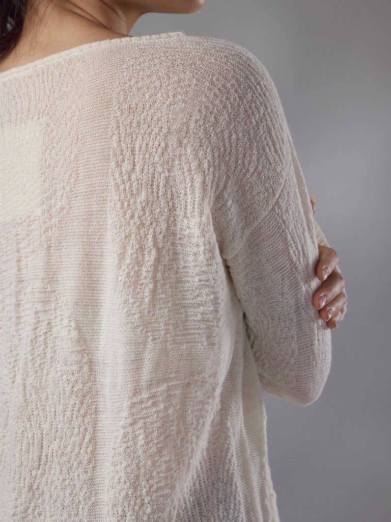 BUZO HUELLA LANA MERINO by ANA LIVNI