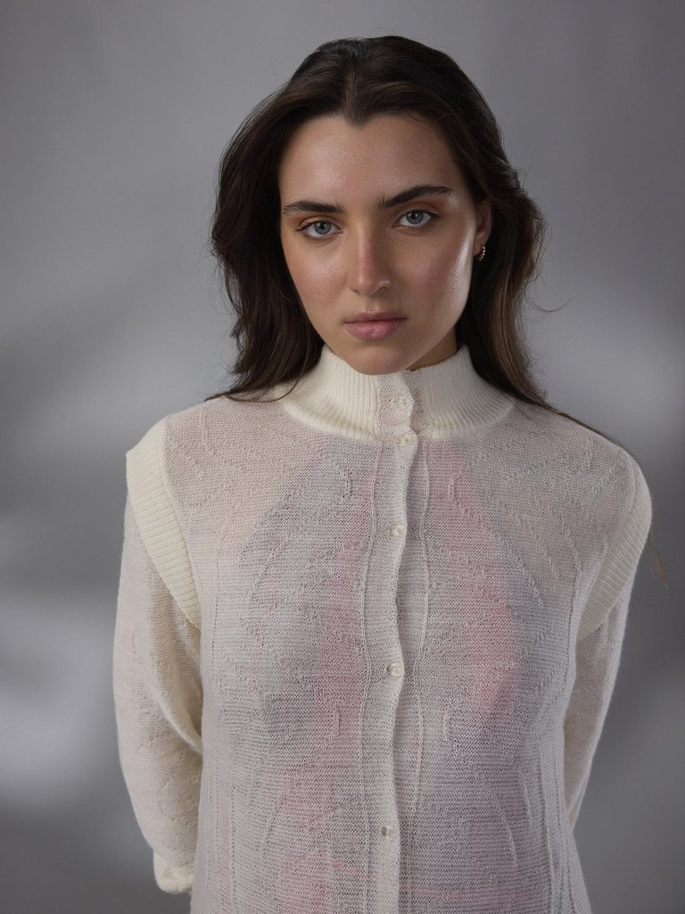 SACO SILVESTRE LANA MERINO by ANA LIVNI