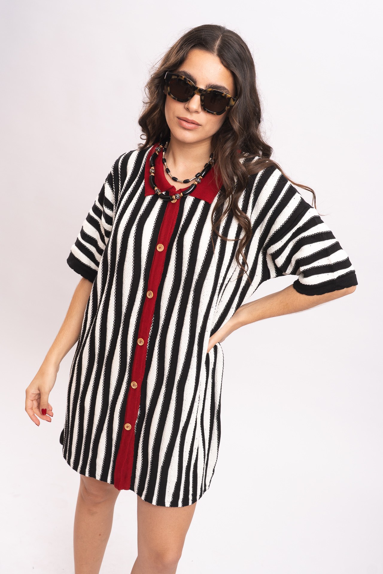 Vestido Camisola Pixel