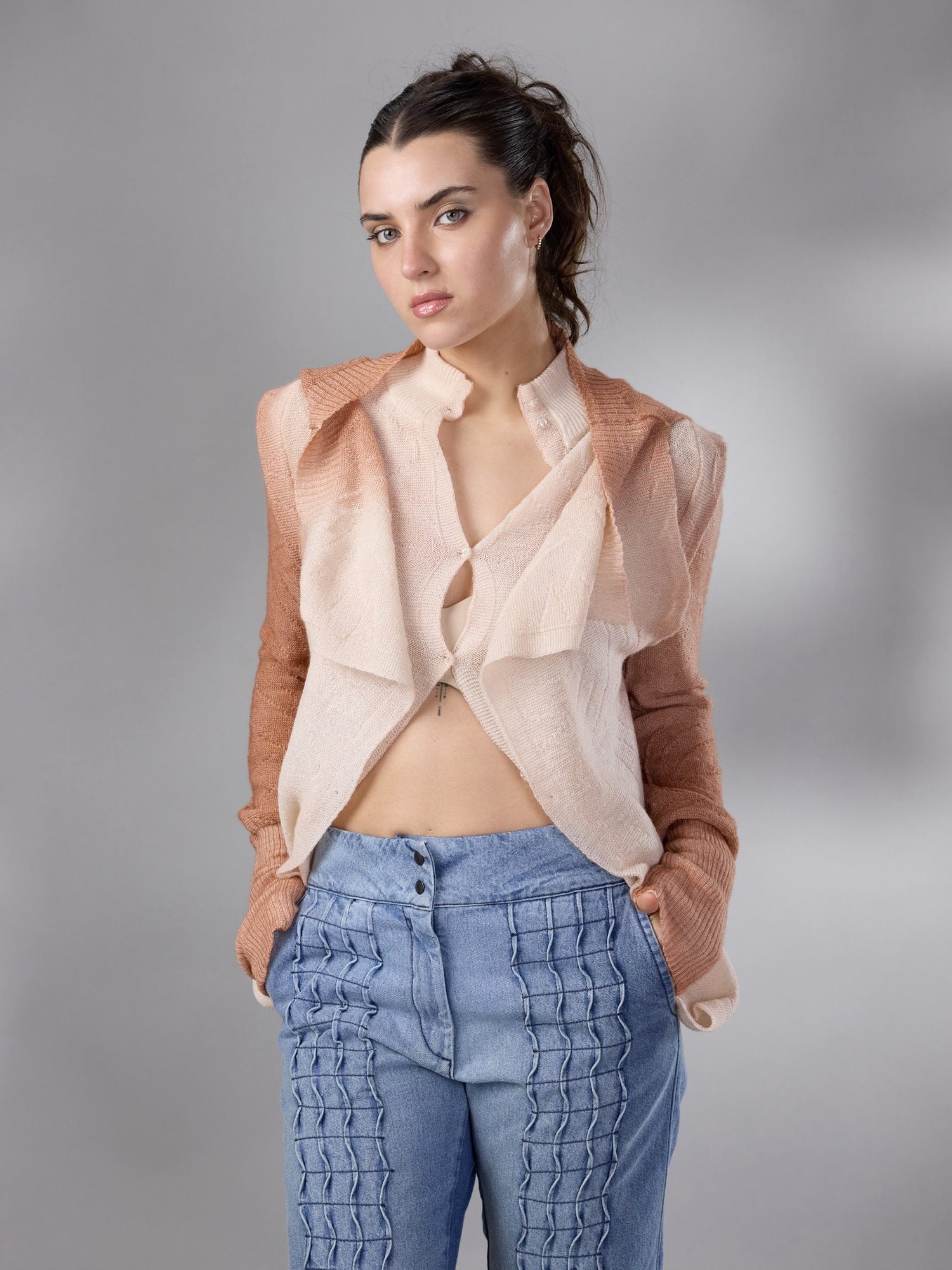 SACO SILVESTRE LANA MERINO by ANA LIVNI