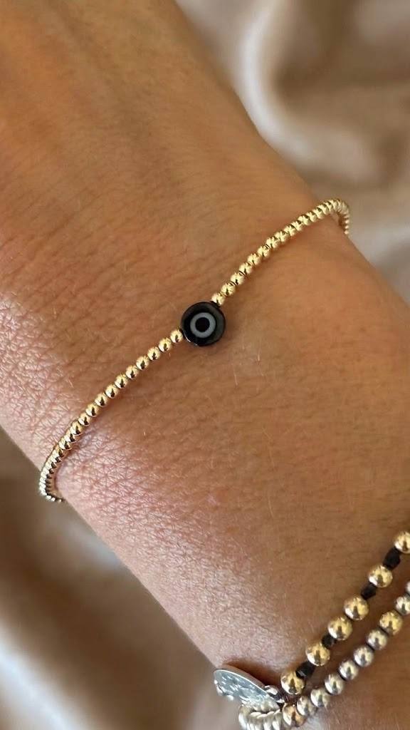 PULSERA OJITO GOLDFILLED