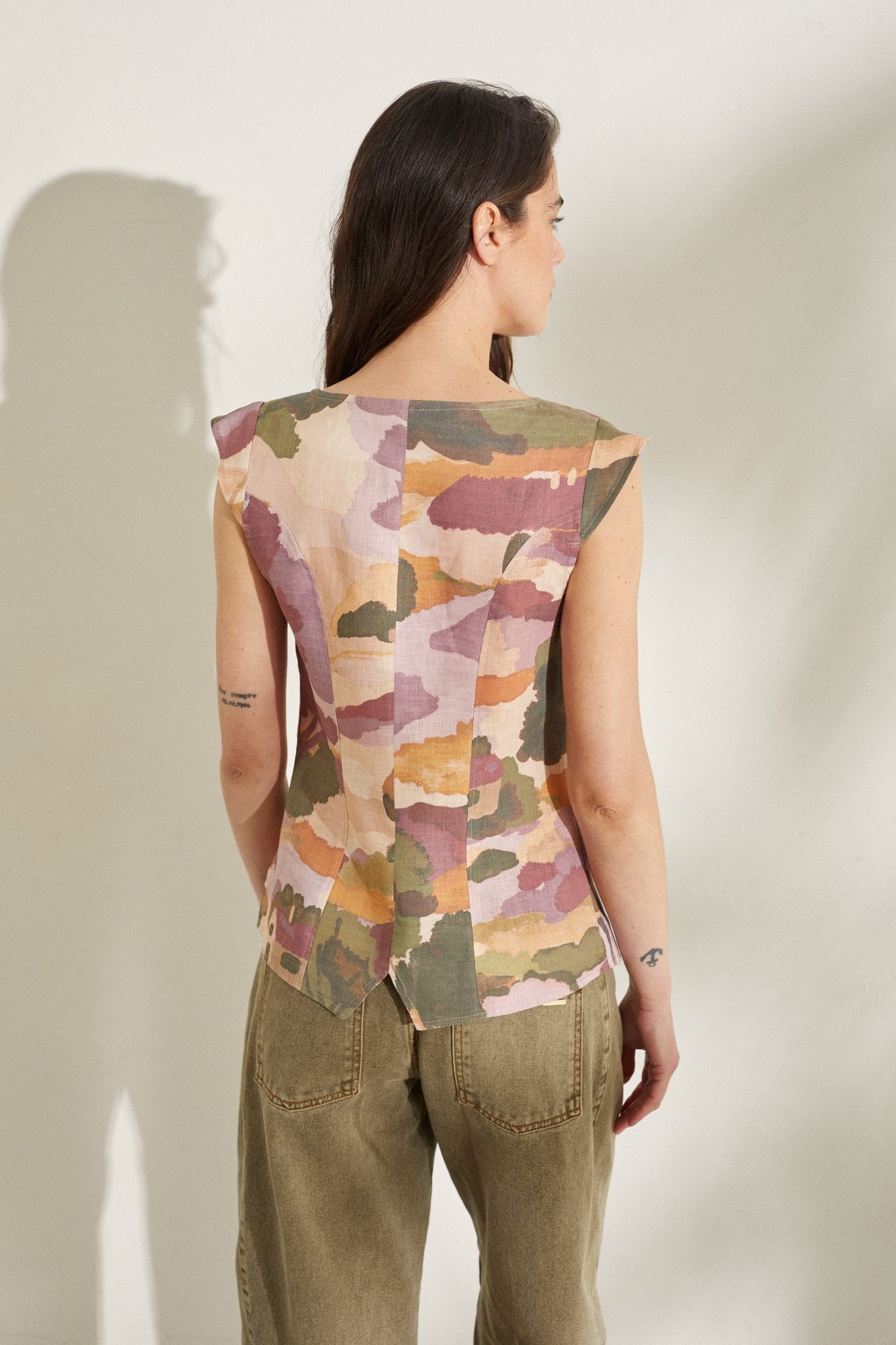 Chaleco Morro Print