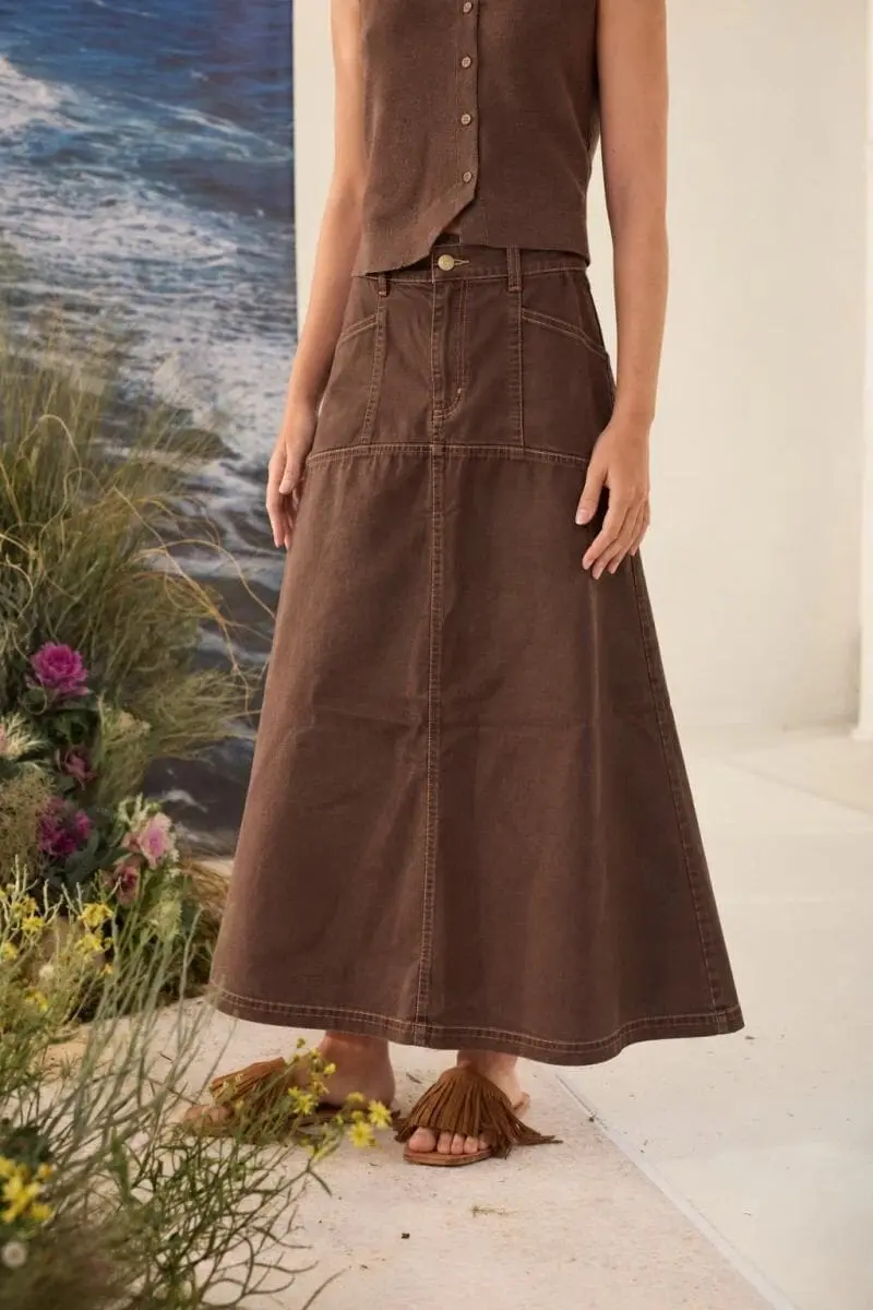 Falda Pomela Denim