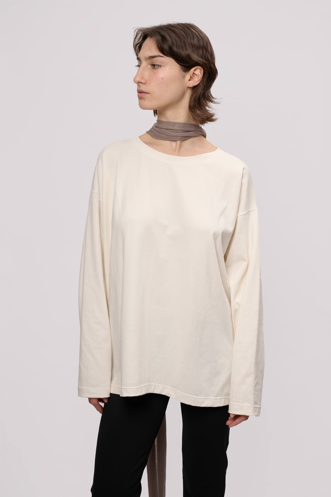 Camiseta básica manga larga