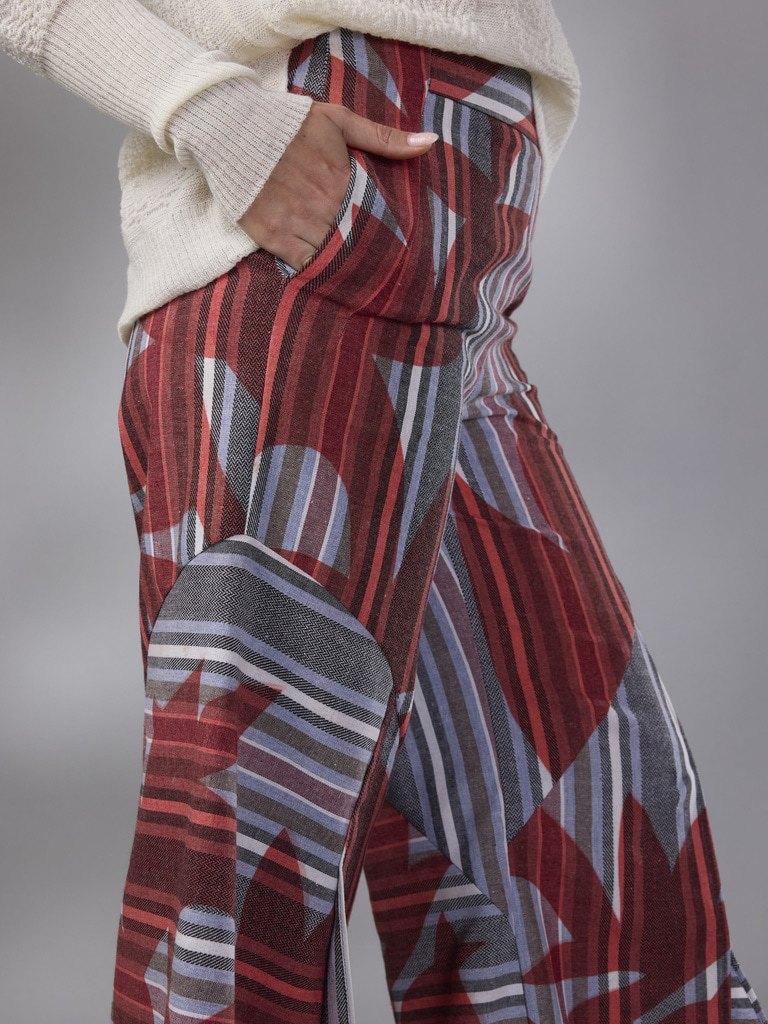 PANTALON BOTANICO ESTAMPADO by ANA LIVNI