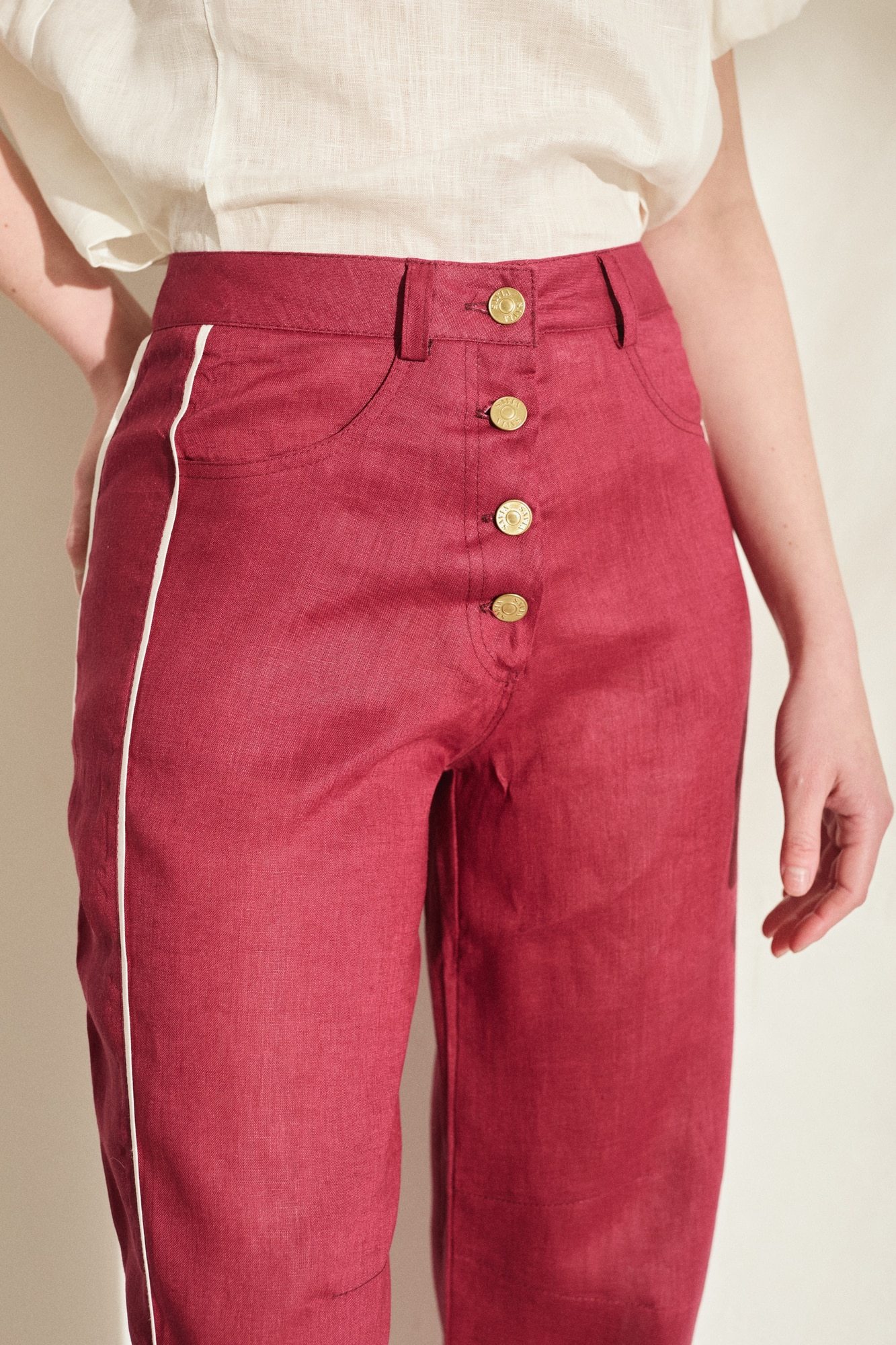 Pantalon Barrel Lines