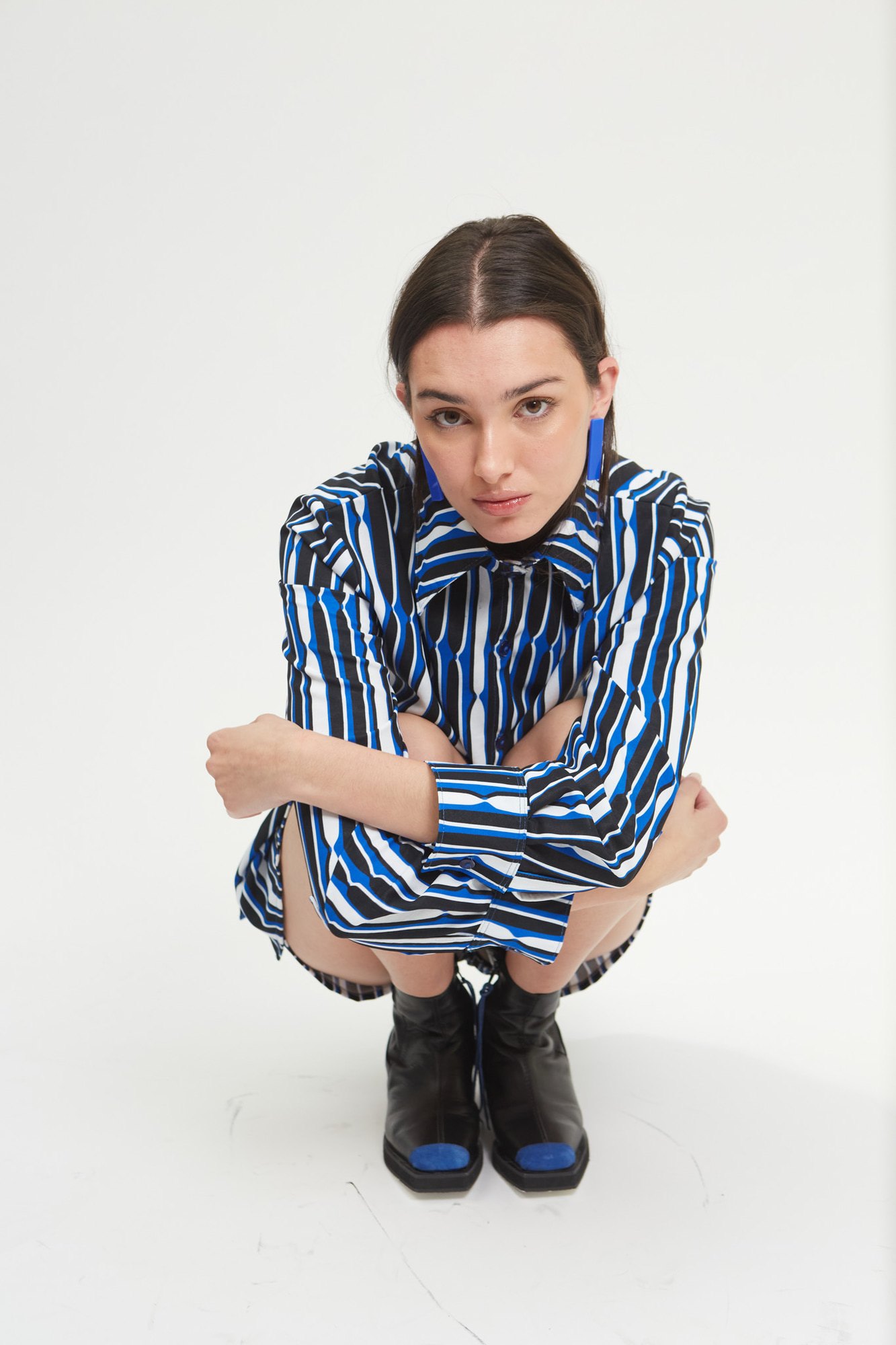 Camisa Duna Print Azul
