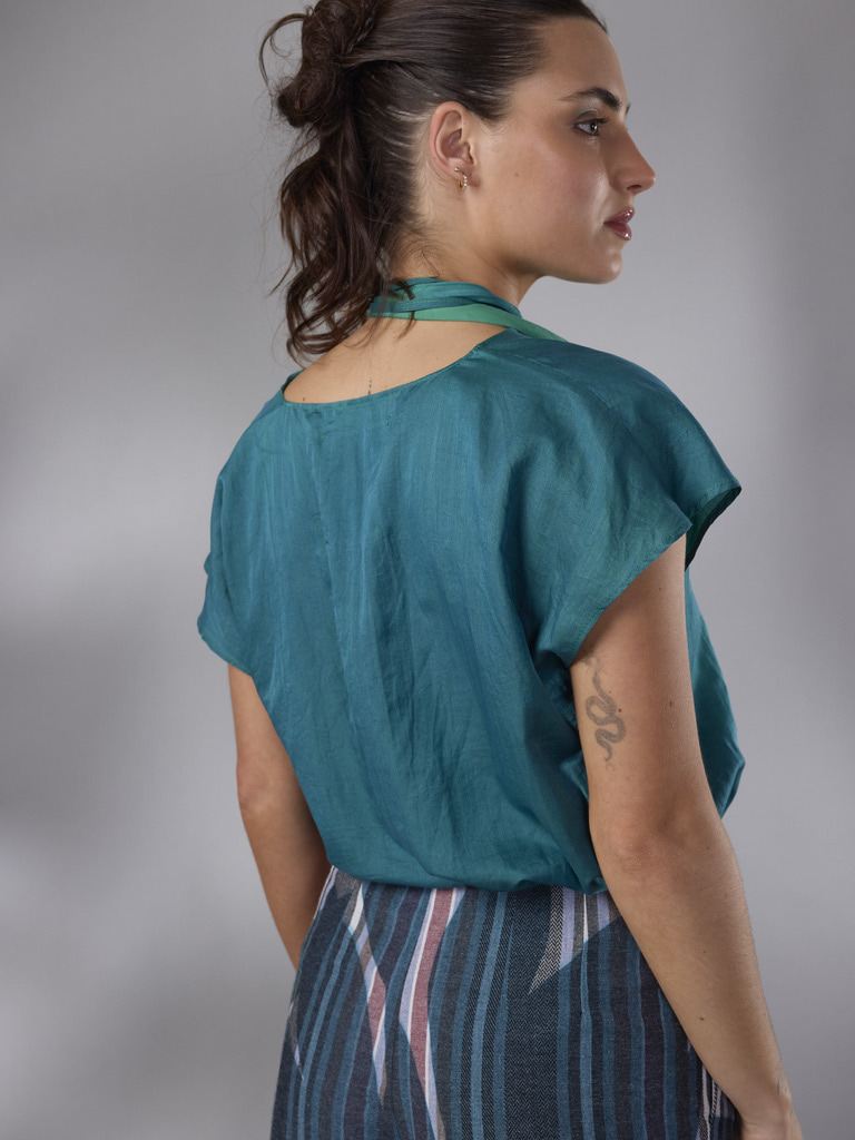 BLUSA HIEDRA SEDA VEGETAL ANA LIVNI